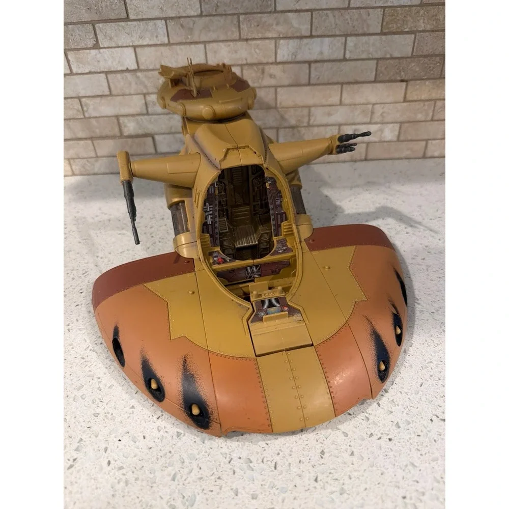 STAR WARS TRADE FEDERATION TANK AAT 1999 W BATTLE DROID HASBRO ACTION FLEET